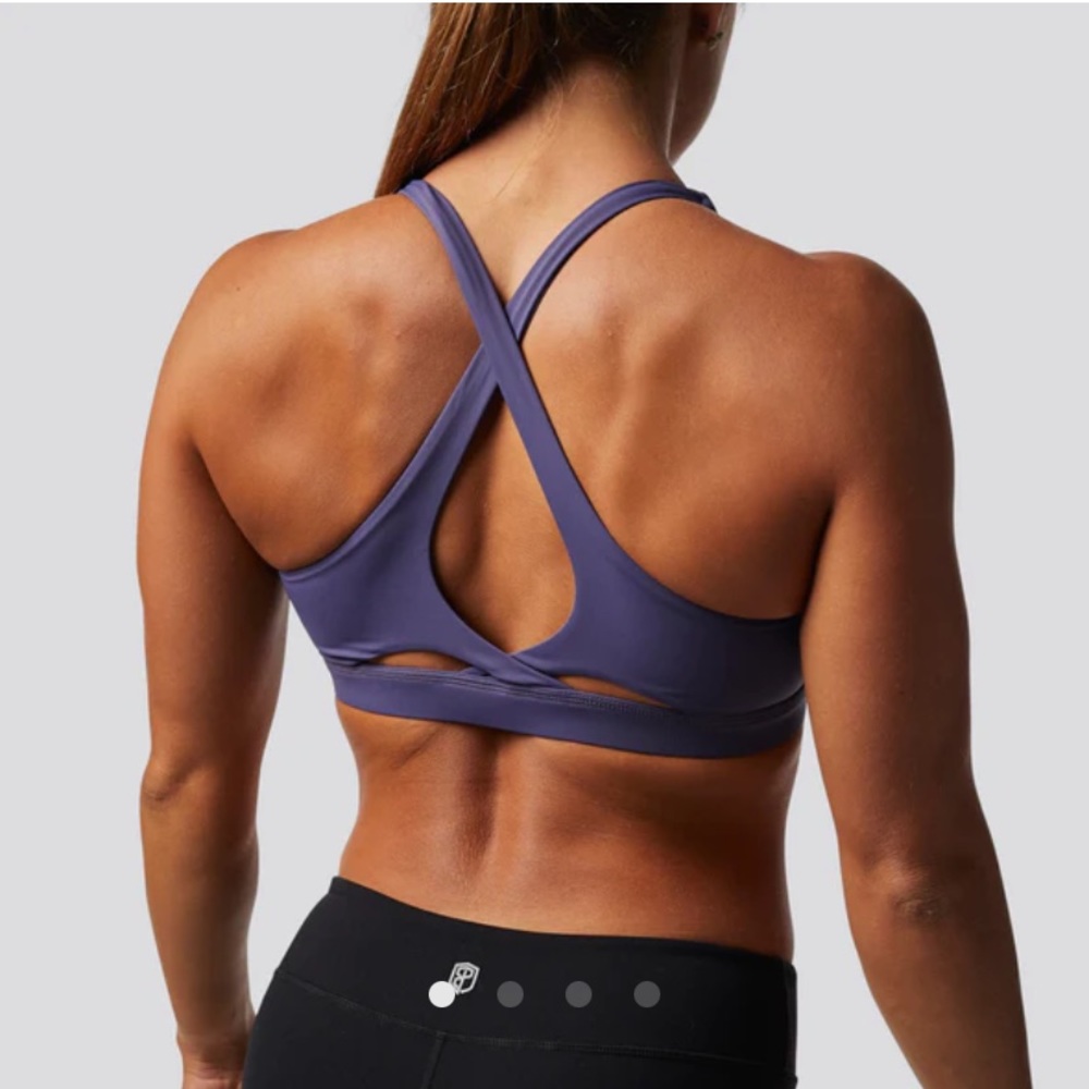NEW Born Primitive Helix Sports Bra Large Iris